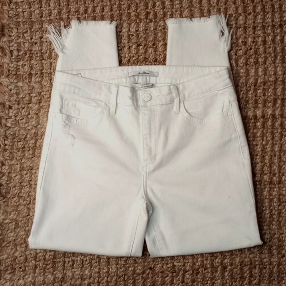 Sam Edelman distress Mid rise Jeans